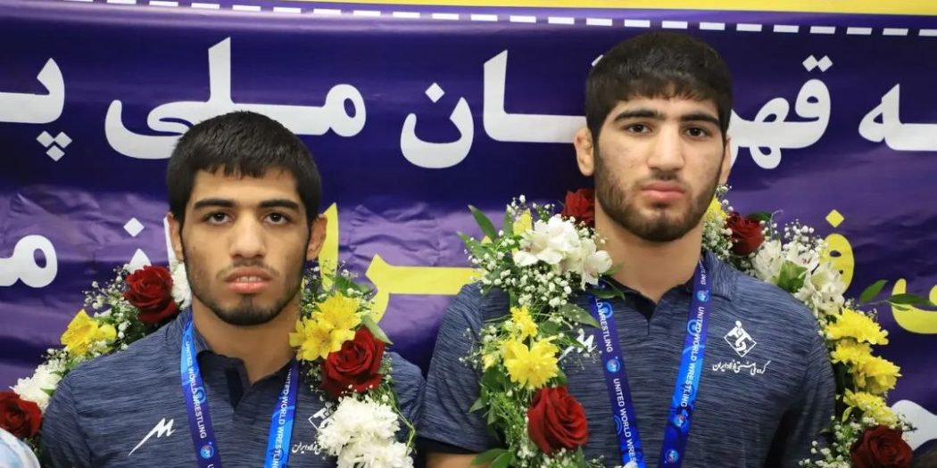 مراسم استقبال از قهرمانان طلایی کشتی فرنگی گروه ملی صنعتی فولاد ایران در مسابقات جهانی اردن