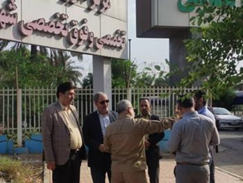   بازدید رئیس و اعضای شورای شهر اهواز از بیمارستان بقایی اهواز