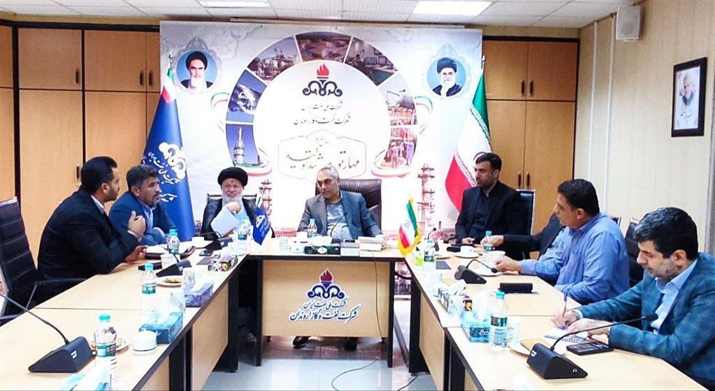 دیدار مدیرعامل شركت نفت و گاز اروندان با امام جمعه، شهردار و شورای شهر مینوشهر