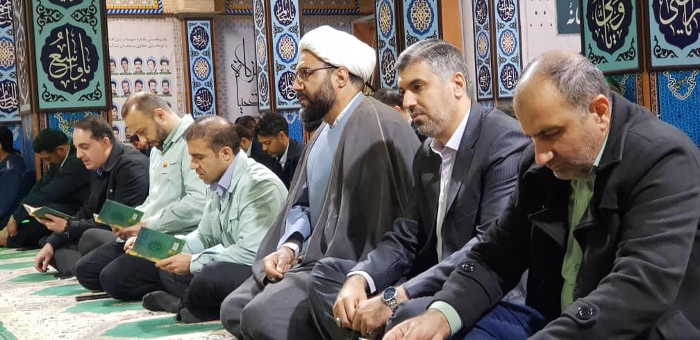 برگزاری مراسم زیارت عاشورا در سالروز حماسه 9 دی