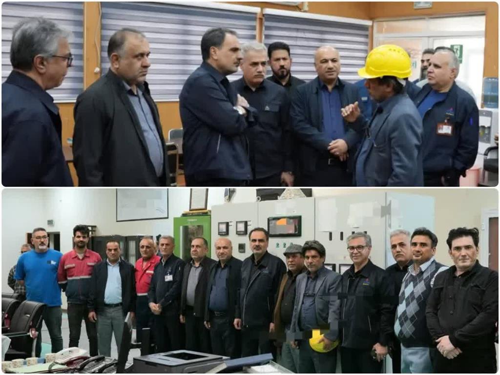 بازدید میدانی مدیرعامل مناطق نفت‌خیز جنوب از تاسیسات آغاجاری