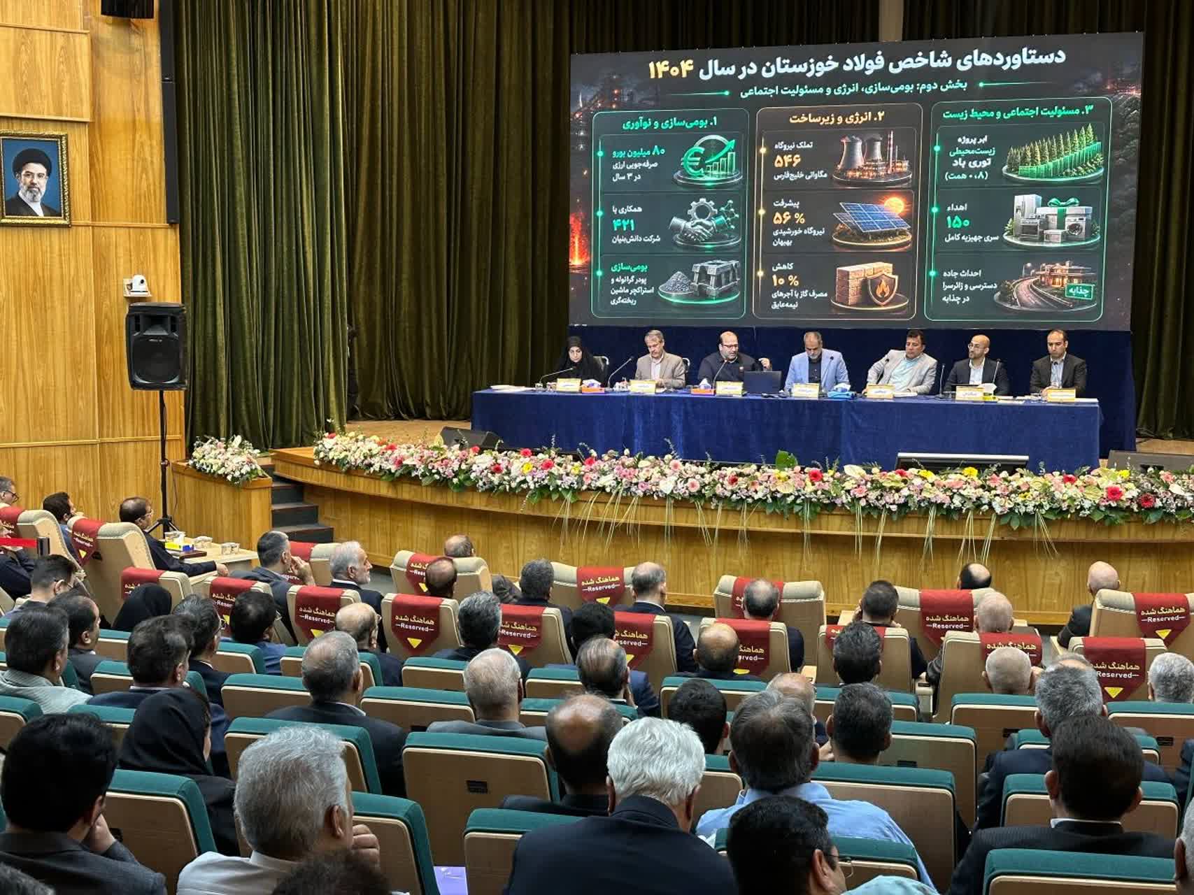 آغاز مجمع سالیانه فولاد خوزستان با حضور ۷۱.۲ درصد سهامداران