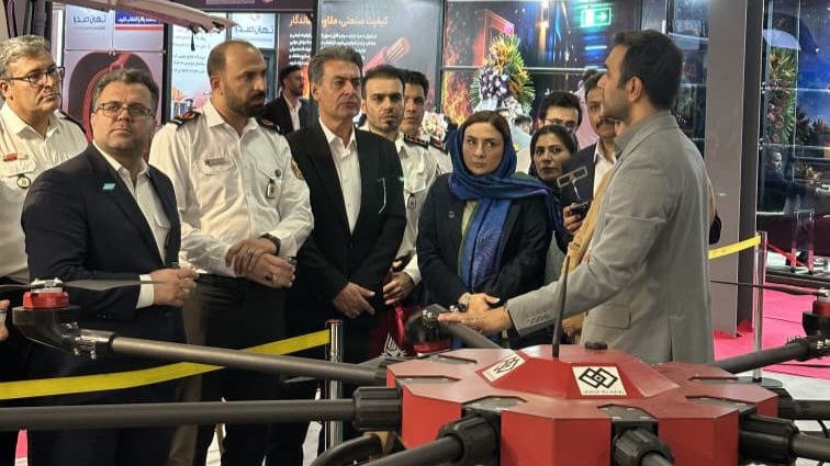 پهپادهای آتش‌نشانی؛ فناوری بومی در خدمت ایمنی شهری
